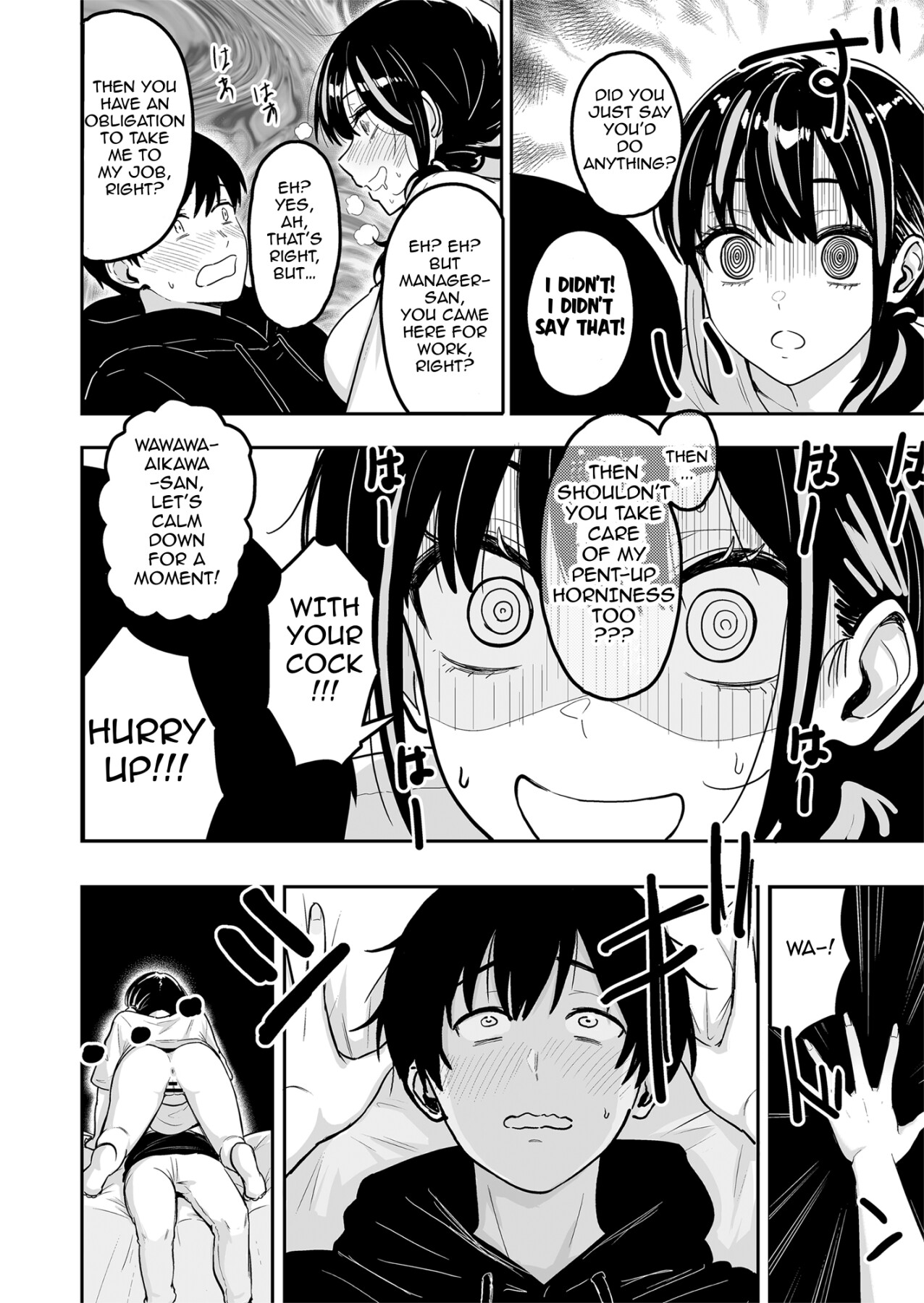 Hentai Manga Comic-Having Tons of Bareback Sex with Gyarus #6-Read-17